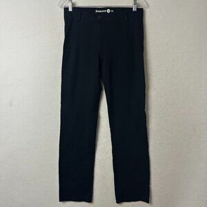 Betabrand Yoga Classic Dress Pants Size Med Black Bootcut Stretch